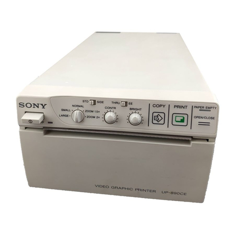 Sony UP-890CE User manual