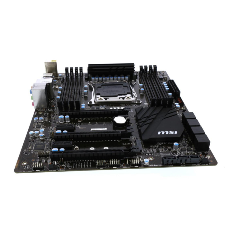 MSI X99A SLI PLUS user manual