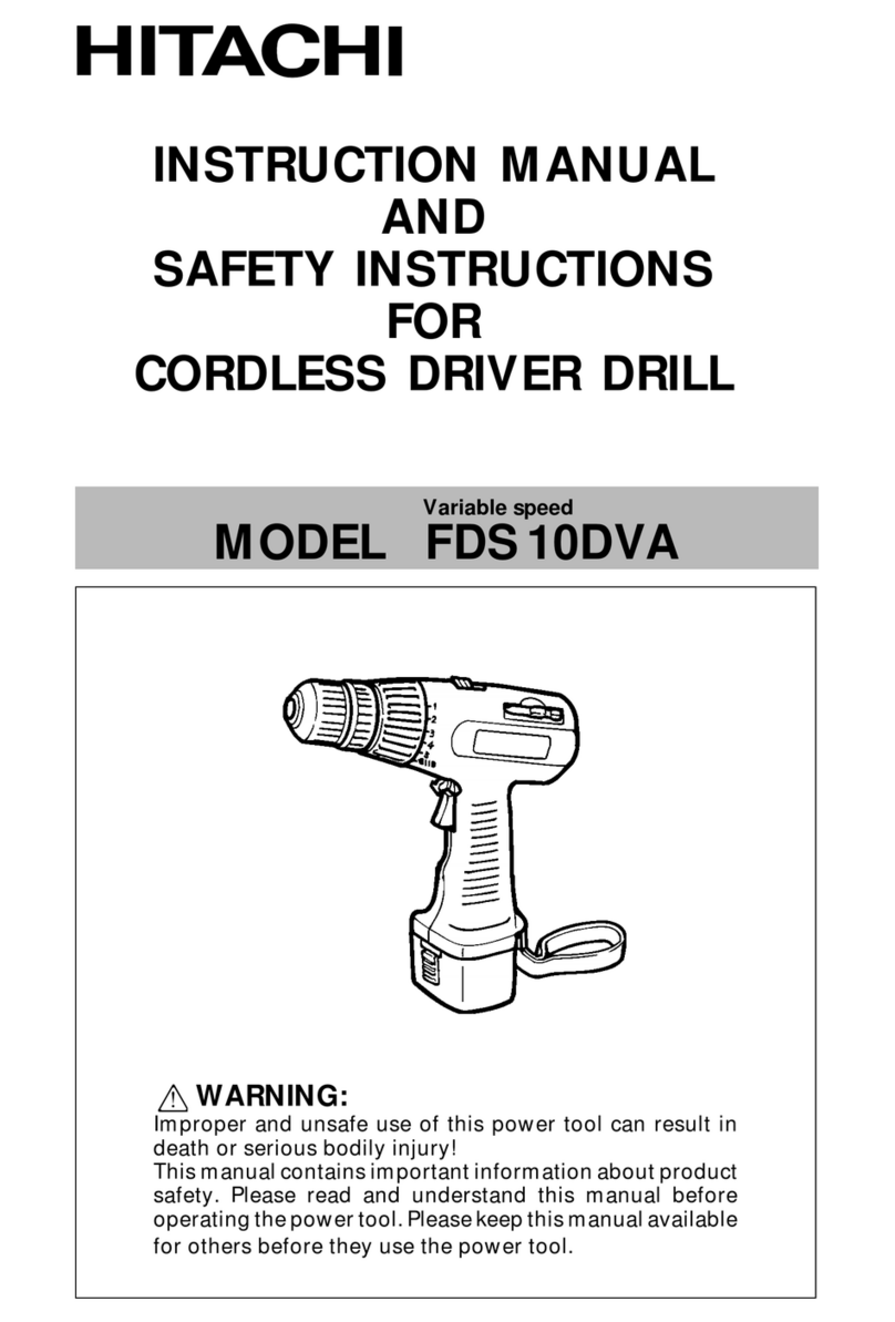 Hitachi FDS 10DVA User manual