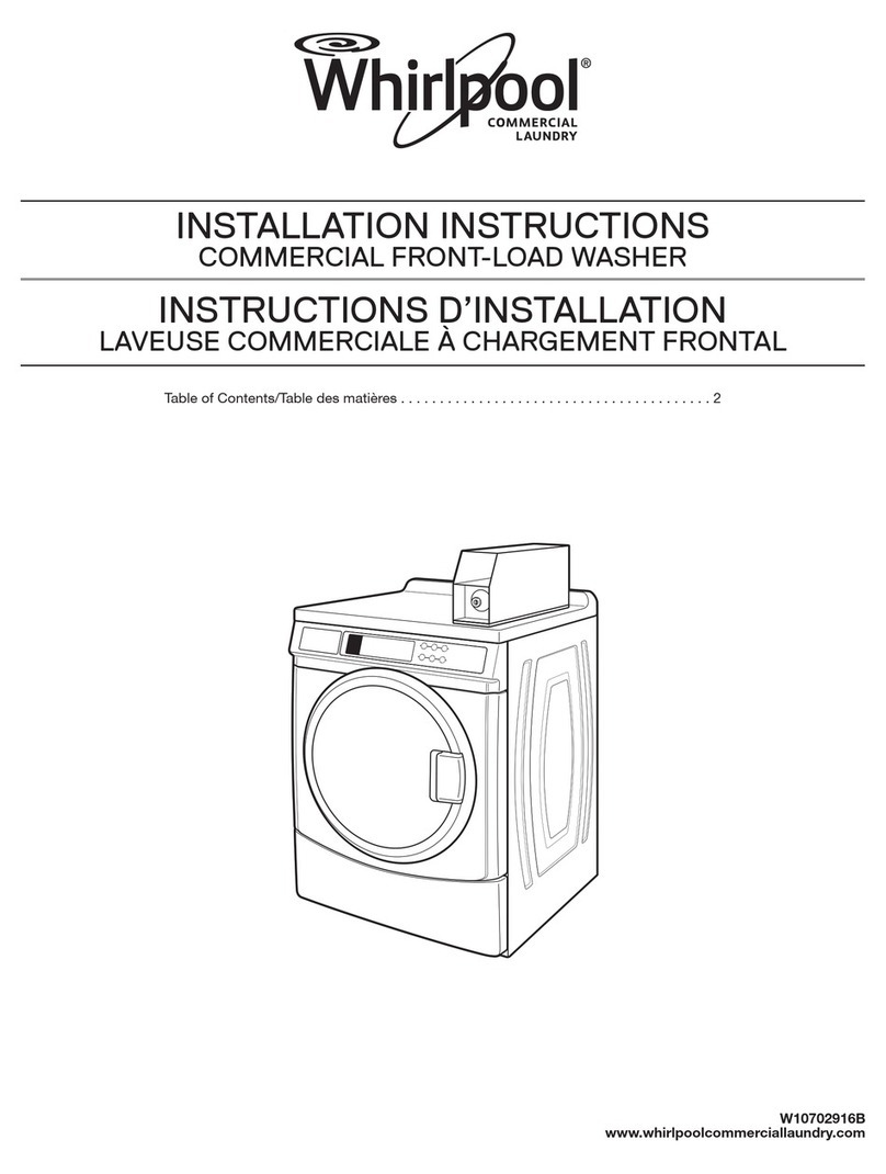 Whirlpool CHW8990CW User manual