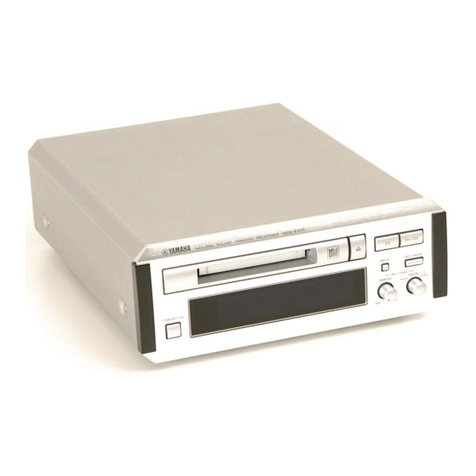 Yamaha MDX-E100 User manual