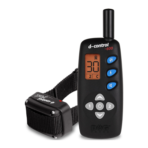 Dogtrace d-control 600 Operating instructions Dogtrace d-control 600 Operating instructions