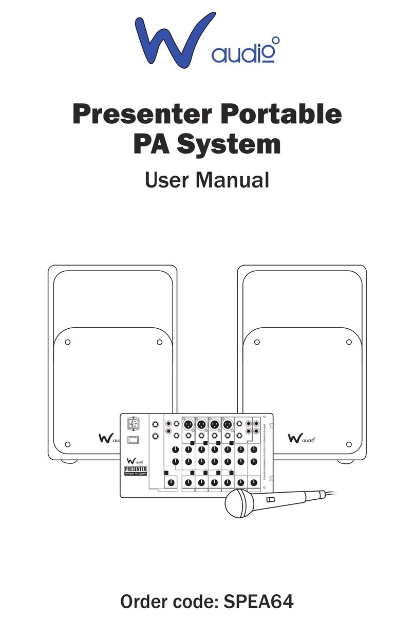 Waudio SPEA64 user manual