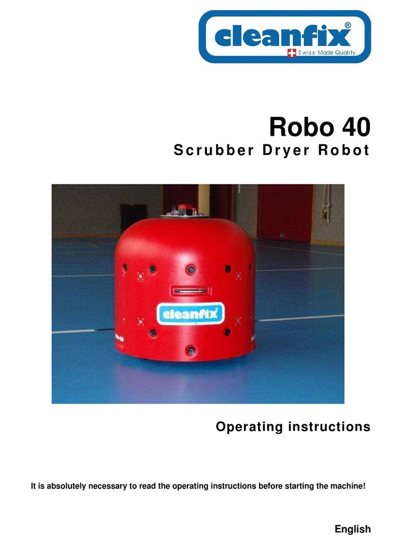 Cleanfix Robo 40 User manual