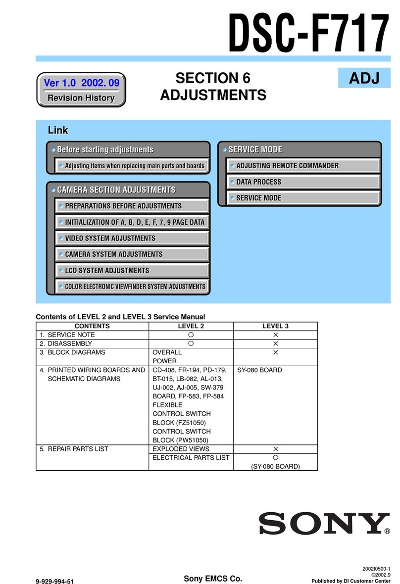 Sony CYBER-SHOT DSC-F717 User manual