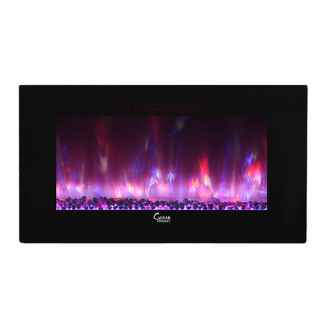 Caesar Fireplace CHFP-30A User manual