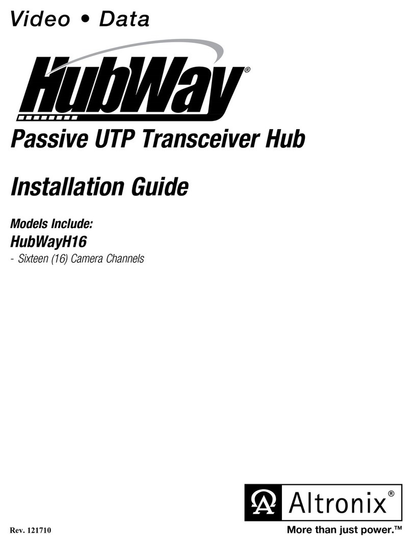 Altronics HubWayH16 installation guide