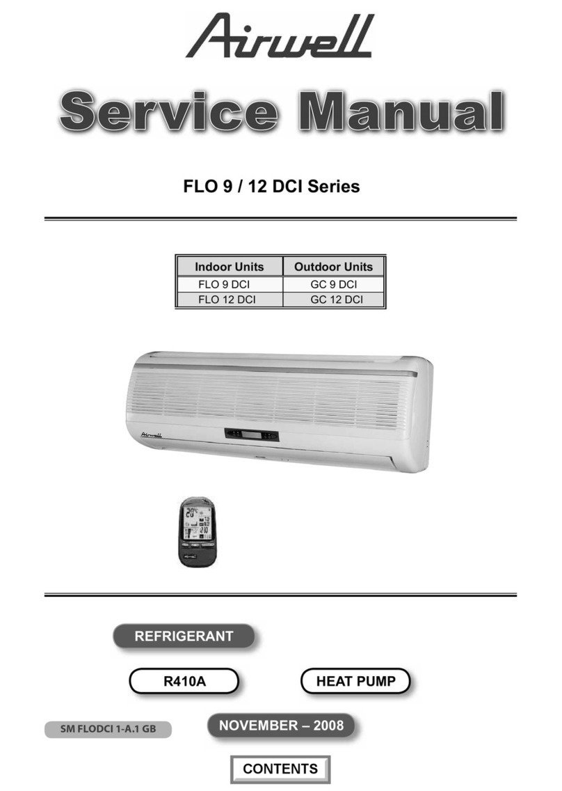 Airwell FLO 9 DCI User manual
