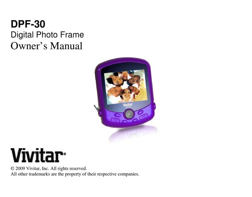 Vivitar DPF-30 User manual