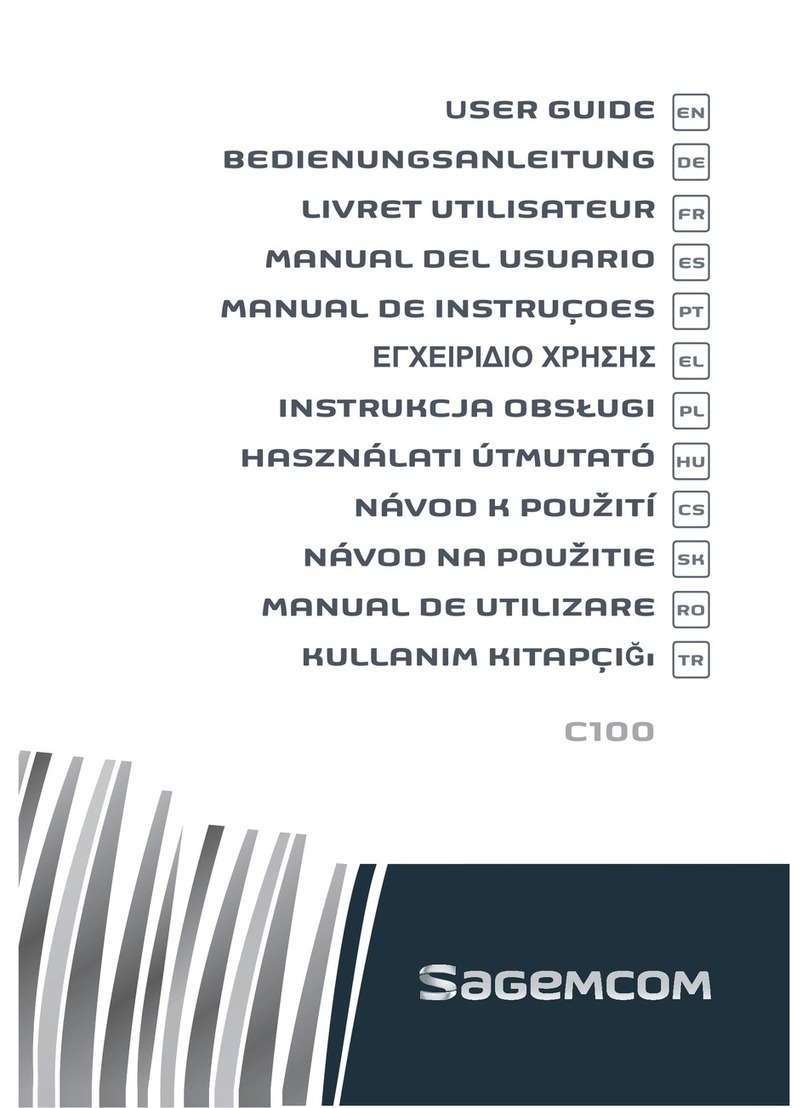 SAGEMCOM C100 user guide
