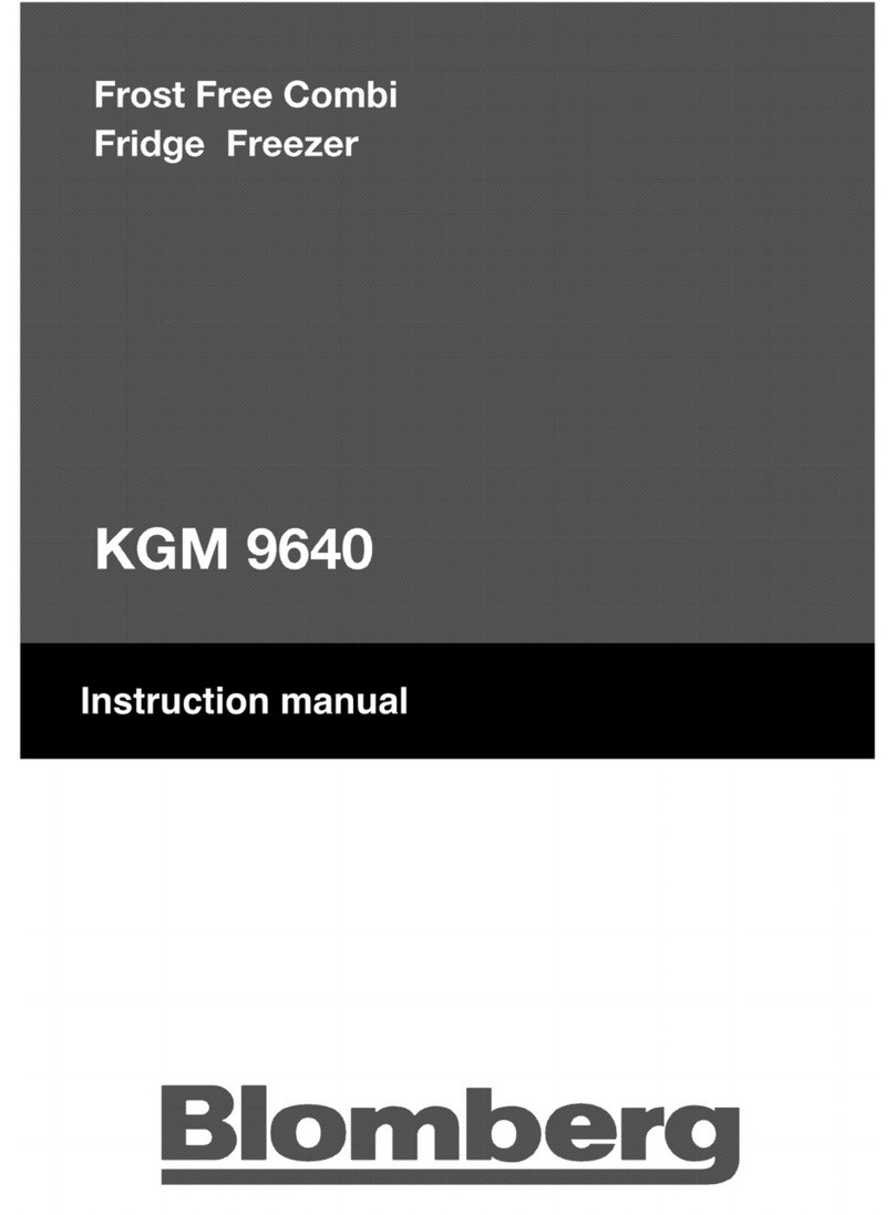 Blomberg KGM 9640 User manual Blomberg KGM 9640 User manual