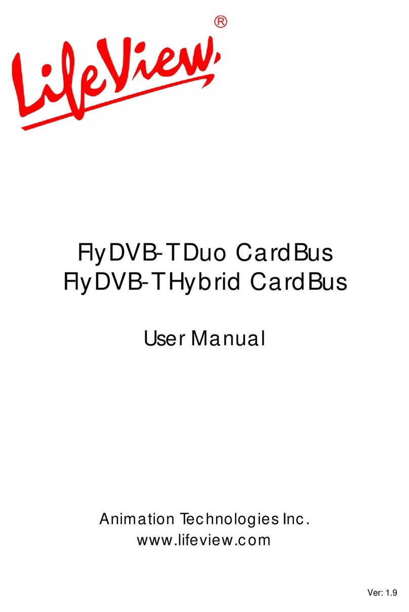 LifeView FlyDVB-T Duo CardBus user manual