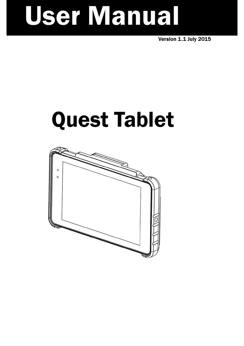 Touch Dynamic Quest Tablet User manual