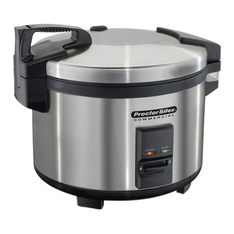 Proctor-Silex 37540 Series User manual