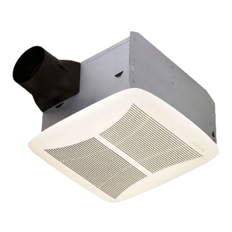 NuTone ULTRA SILENT QTRN080 instruction manual