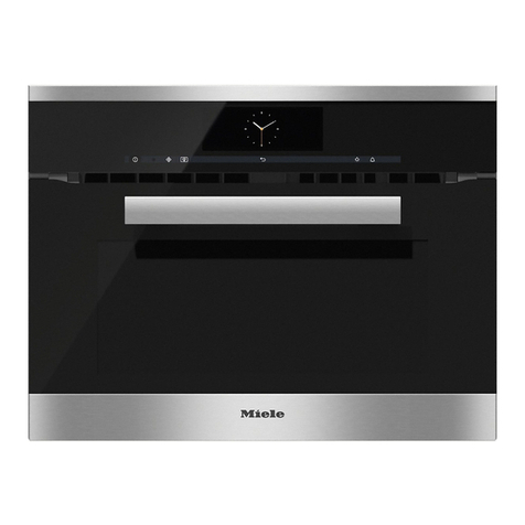 Miele H6800BM User manual Miele H6800BM User manual