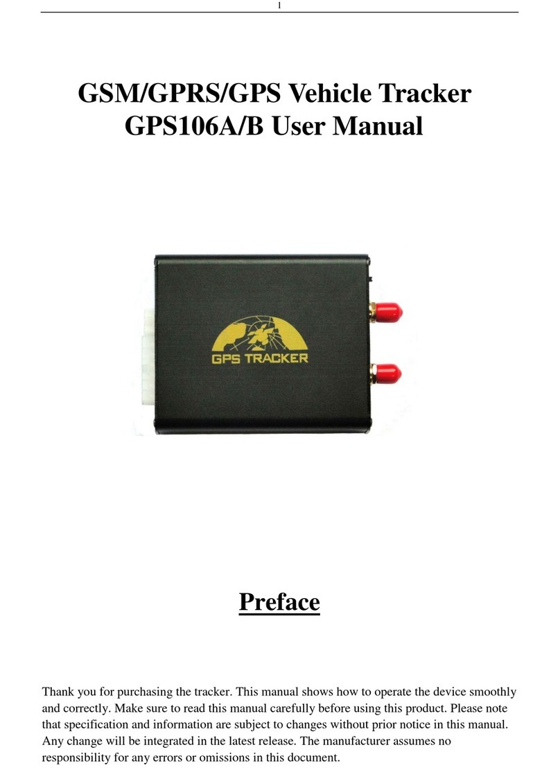 Coban GPS106A User manual