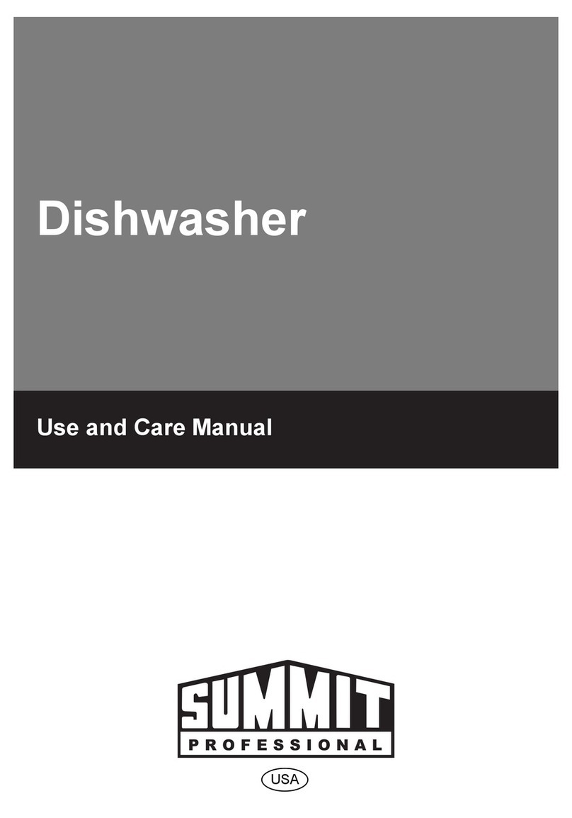 Summit DW18 use and care manual