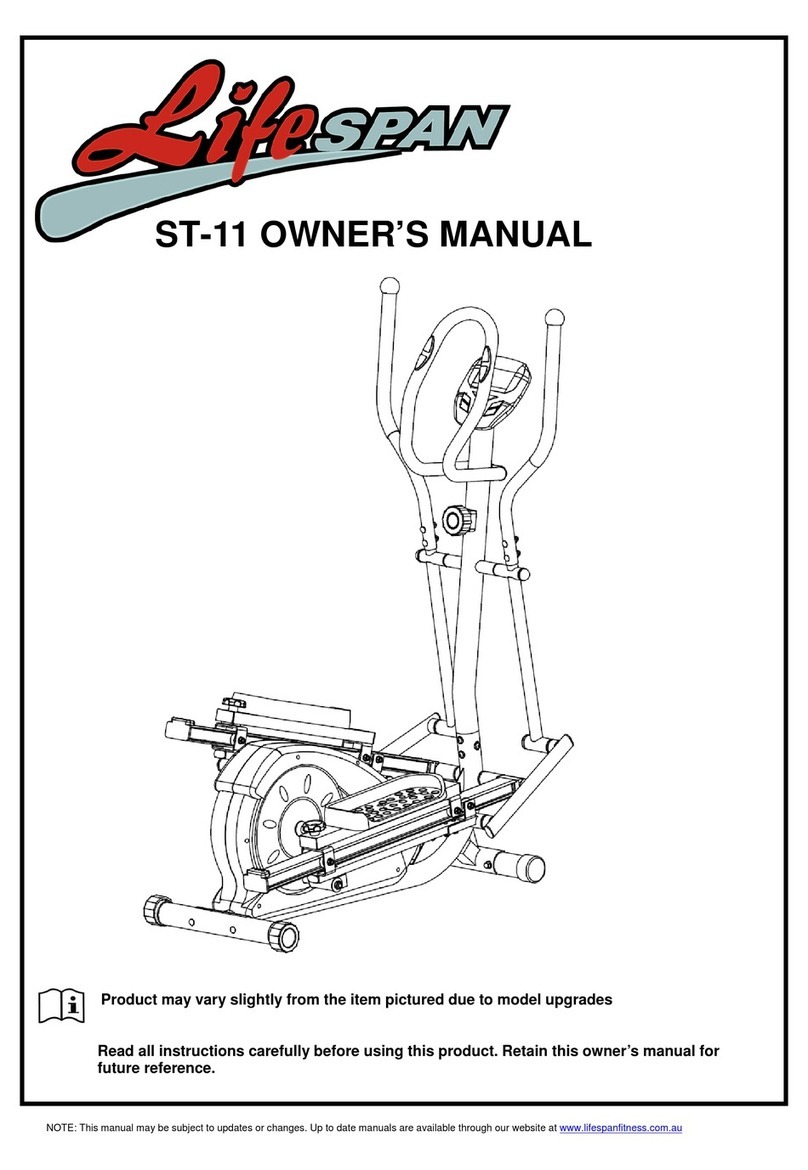 Life Span ST-11 User manual