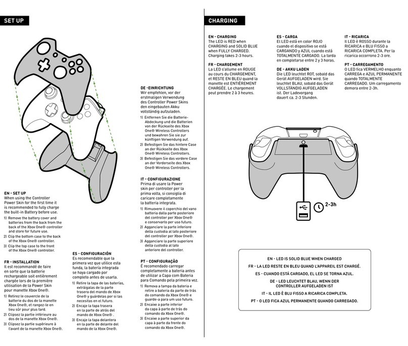 Gioteck CSPXB1 User manual