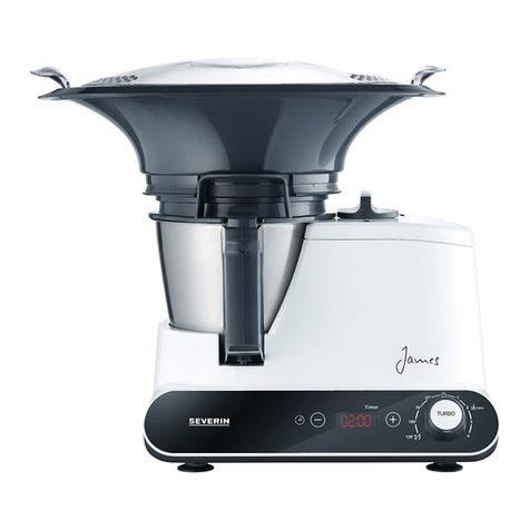SEVERIN KM 3895 James the Wondermachine User manual SEVERIN KM 3895 James the Wondermachine User manual