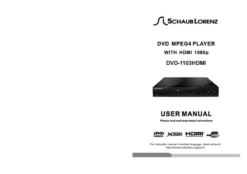 Schaub Lorenz DVD-1103HDMI user manual
