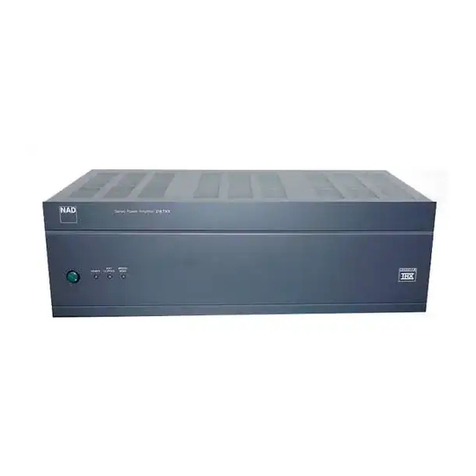 NAD 216 User manual
