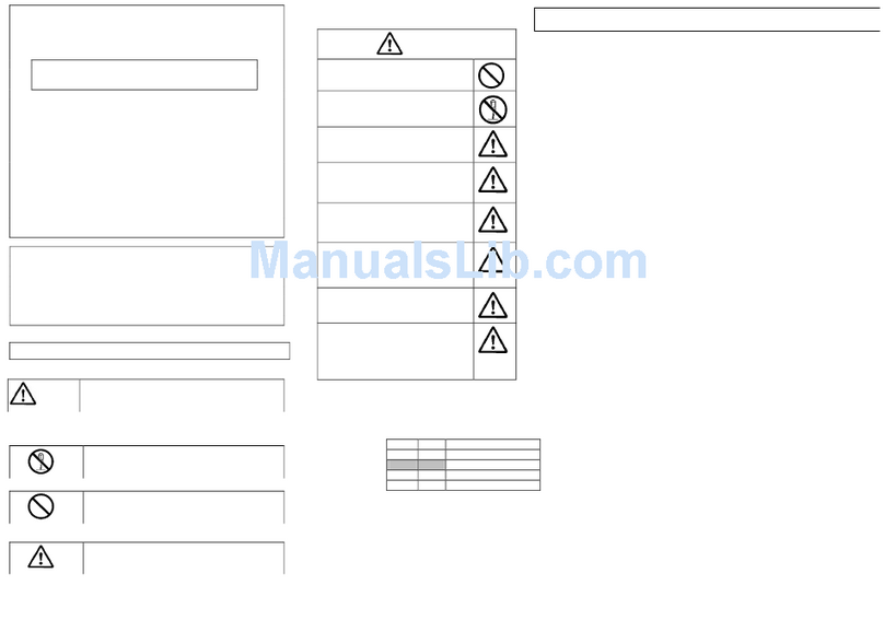 Toho Electronics TTM-00BT series instruction manual