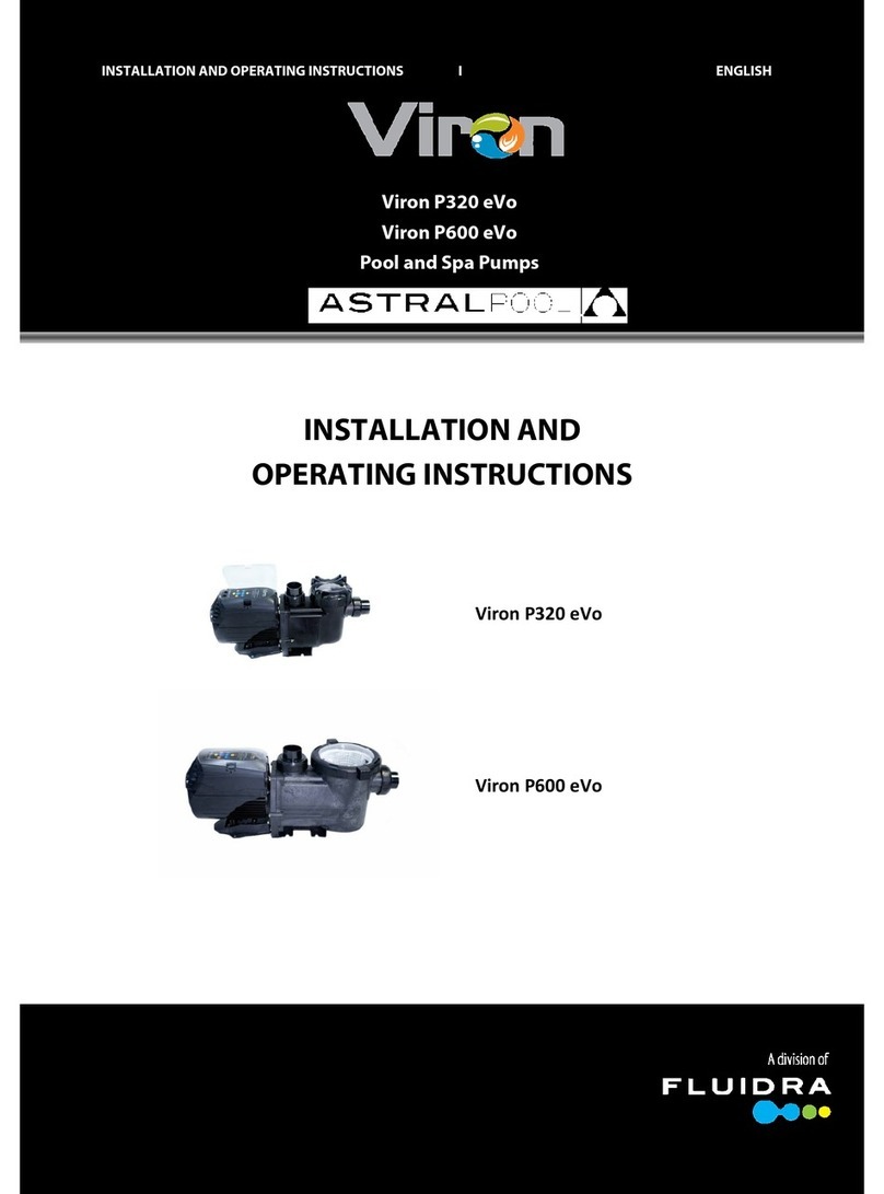 Viron P320 eVo Installation and operating instructions