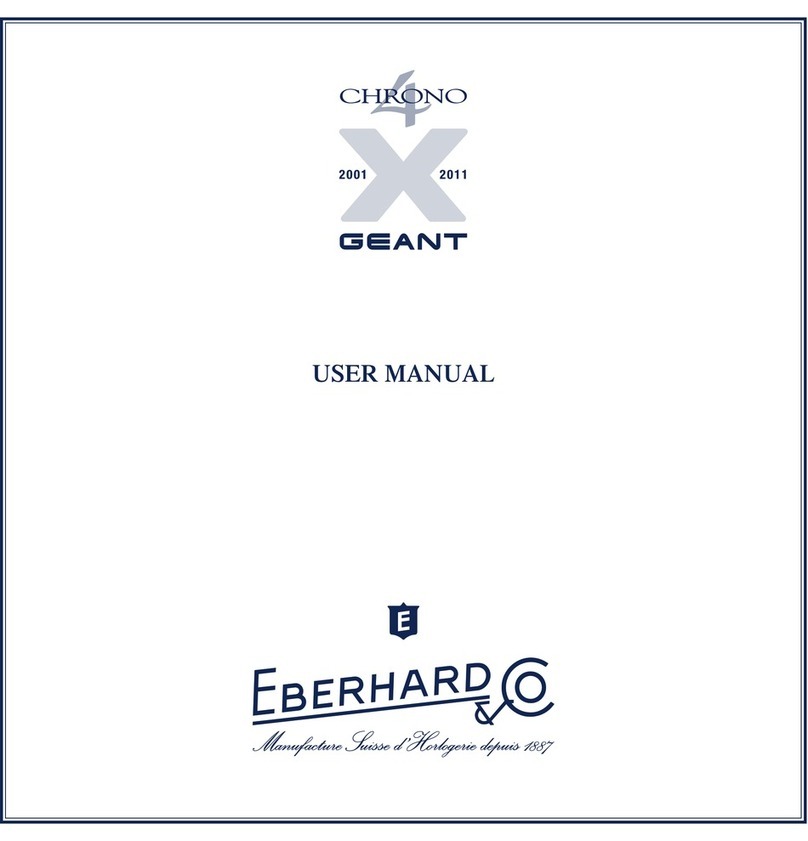 Eberhard Chrono 4 X Geant user manual