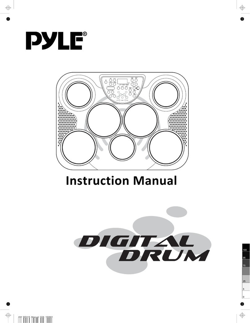 Pyle PTED01 User manual
