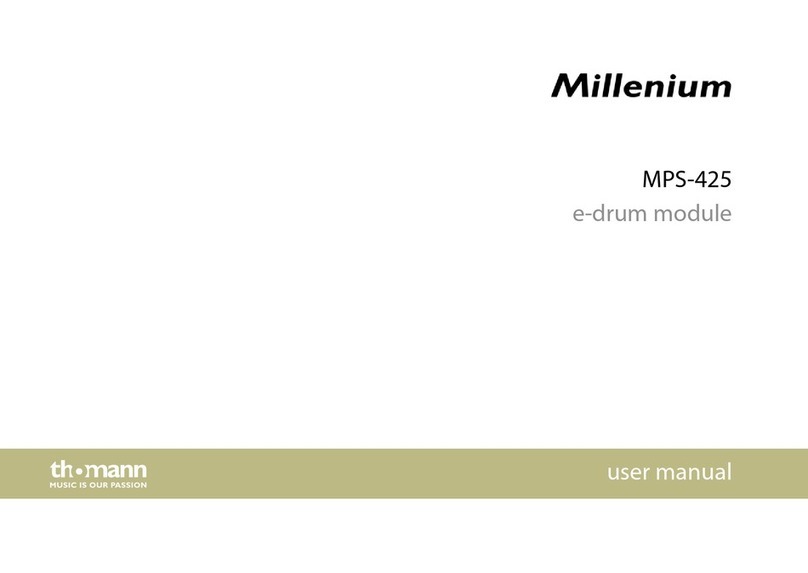 Millenium MPS-425 User manual