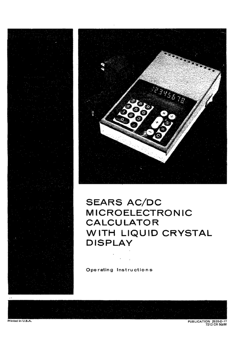 Sears AC/DC operating instructions