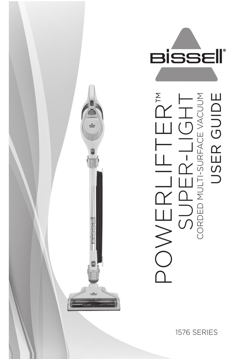 Bissell powerlifter 1576 series User manual