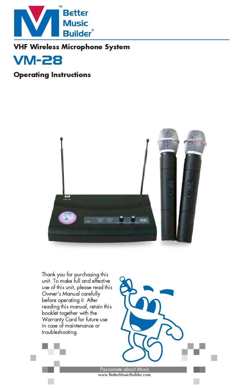 Better Music Builder VM-28 operating instructions Better Music Builder VM-28 operating instructions