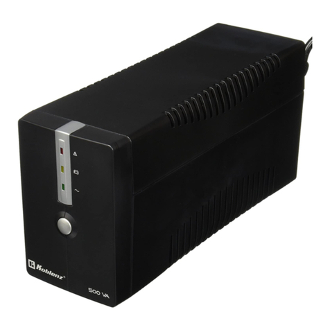 Koblenz 5016 USB/R Operation & instruction manual