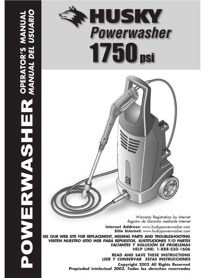 Husky 1750 Operator's manual