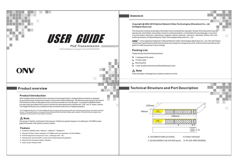 ONV POE21024P user guide