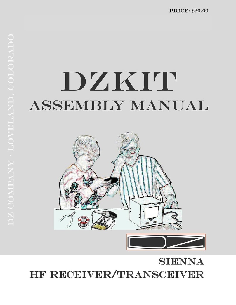 DZ SIENNA Assembly manual