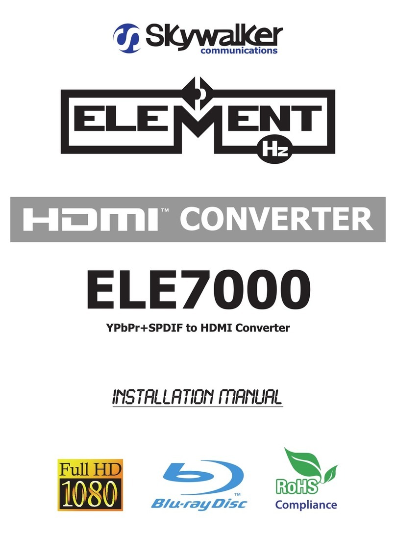 Element ELE7000 installation manual