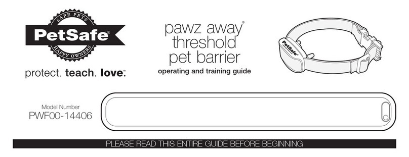 Petsafe pawz away PWF00-14406 Setup guide Petsafe pawz away PWF00-14406 Setup guide