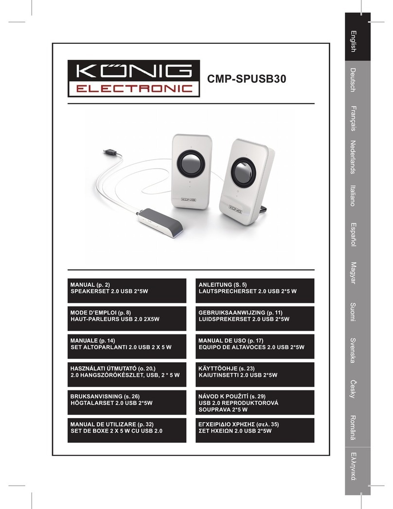 Konig CMP-SPUSB30 user manual