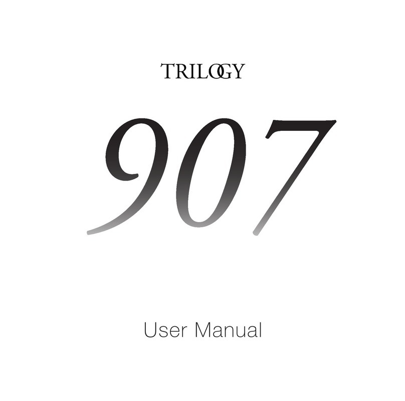Trilogy 907 user manual