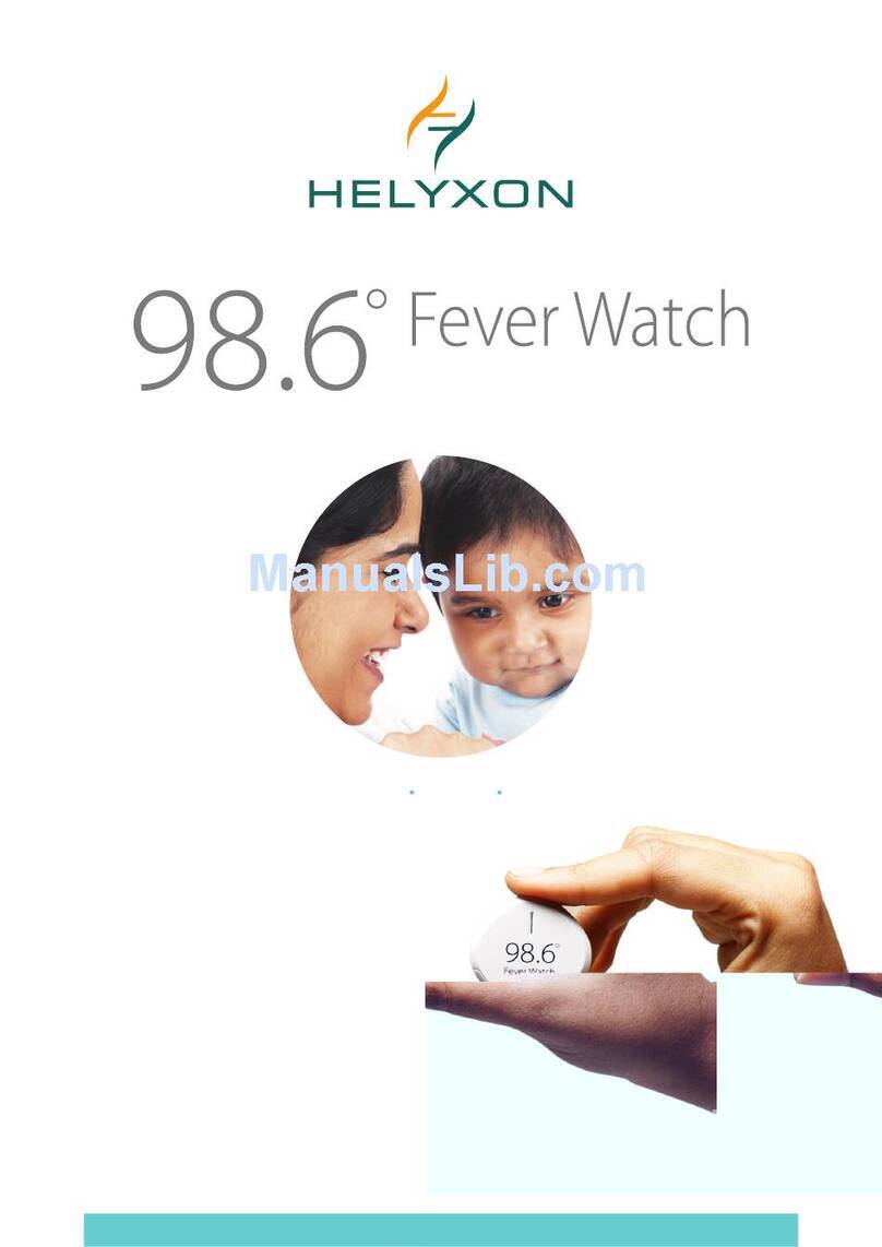 Helyxon 98.6 Fever Watch user manual