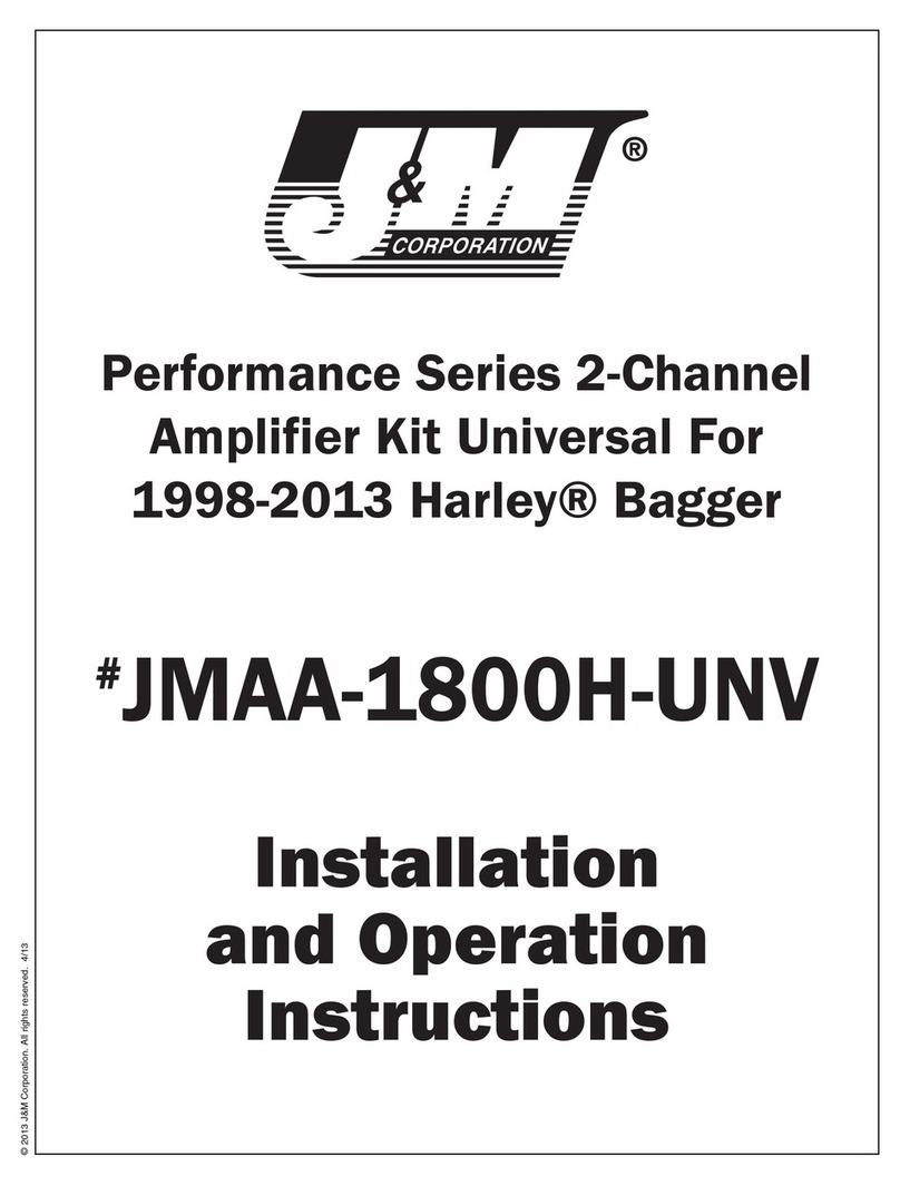 J&M Corporation JMAA-1800H-UNV Installation and operation instructions J&M Corporation JMAA-1800H-UNV Installation and operation instructions