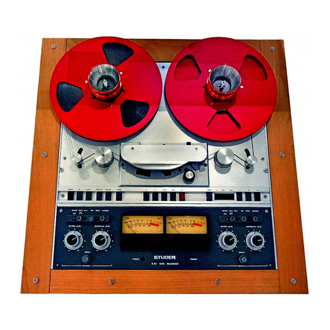 Studer A 67 Service manual