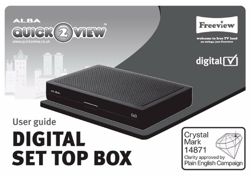 Alba Quick 2 View STB8 user guide