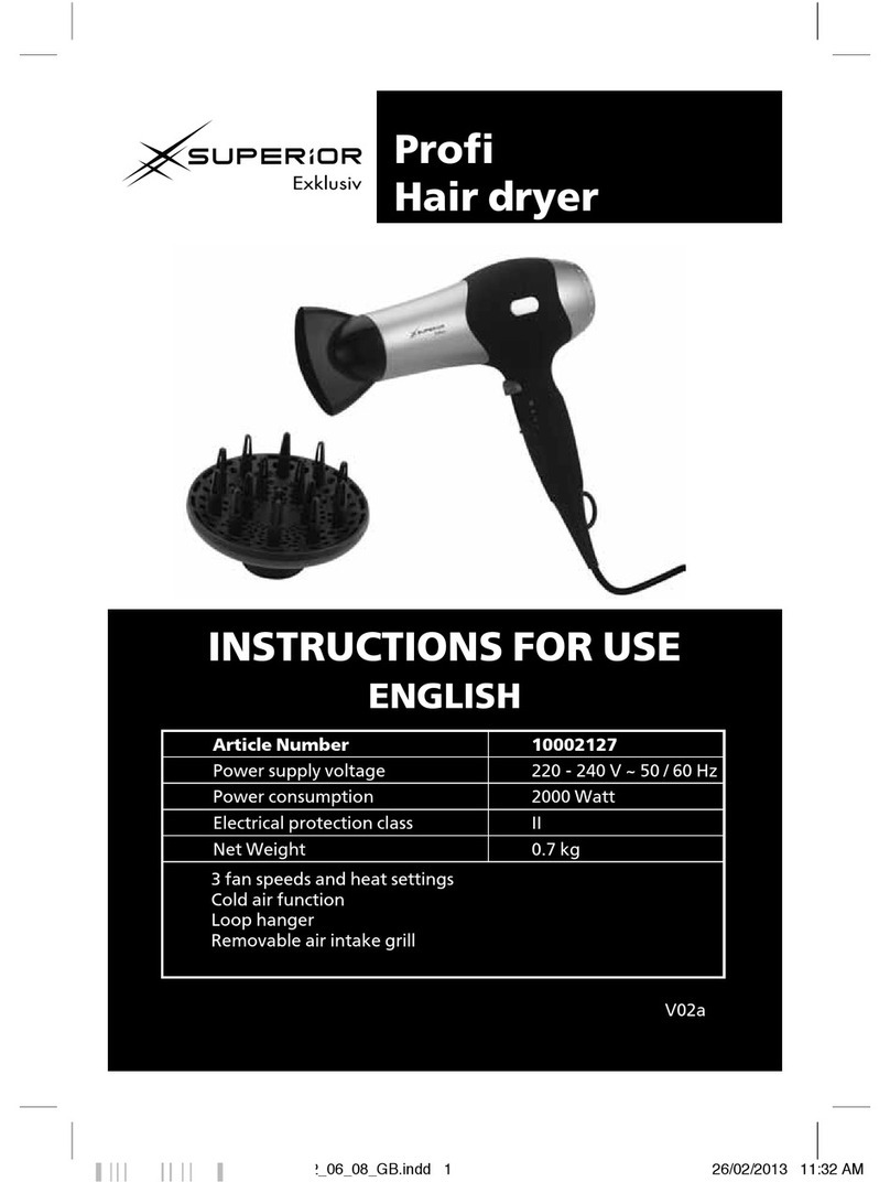 Superior 10002127 Instructions for use