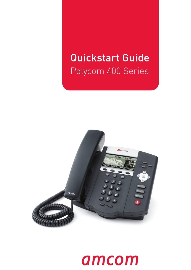 Polycom 400 Series User manual