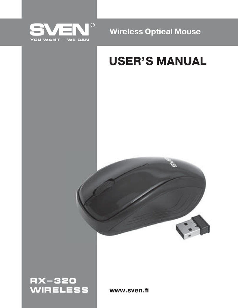 Sven RX-320 Wireless User manual
